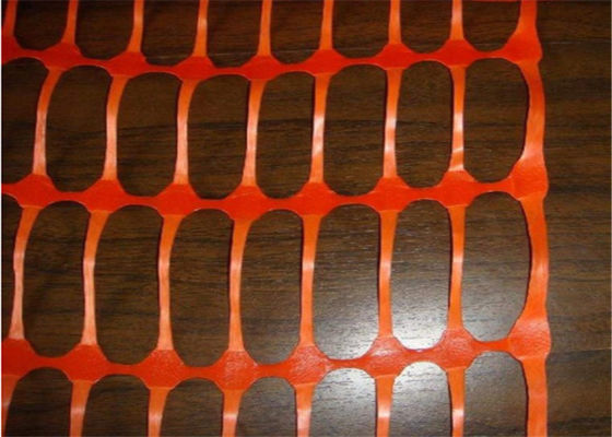 造る囲うことのための50mのプラスチック得る網に警告する65 x 35mmのオレンジの安全